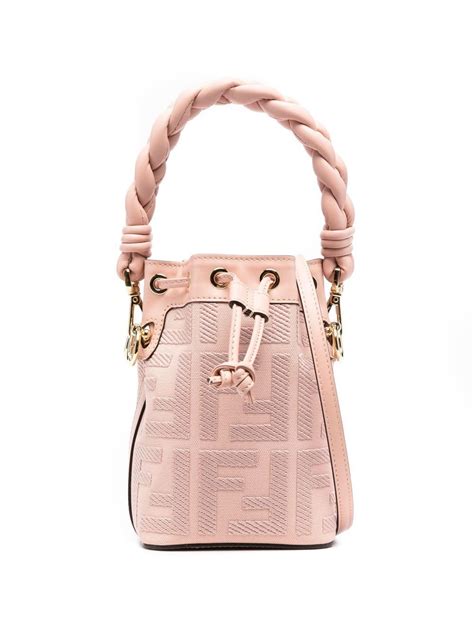 fendi bucket bag beige|Fendi mon tresor bucket bag.